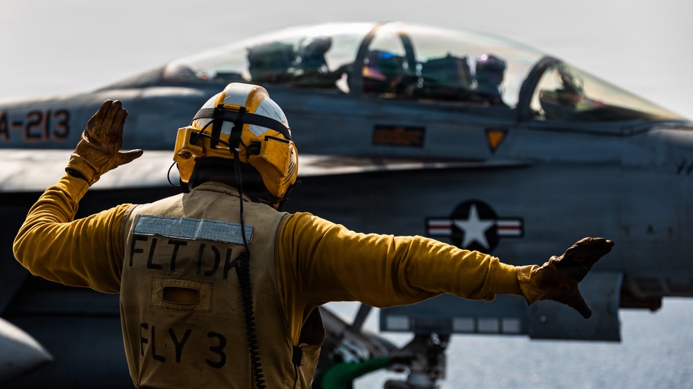 USS Gerald R. Ford (CVN 78) Conducts Flight Operations During Operation Epic Fury