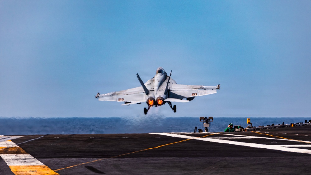 USS Gerald R. Ford (CVN 78) Conducts Flight Operations During Operation Epic Fury