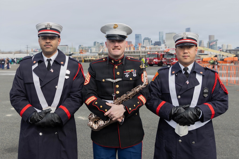 Parris Island Marine Corps Band Saint Patrick's Day Parade