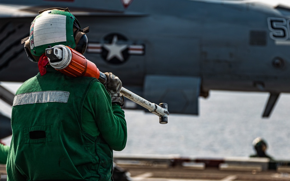 USS Gerald R. Ford (CVN 78) Conducts Flight Operations During Operation Epic Fury