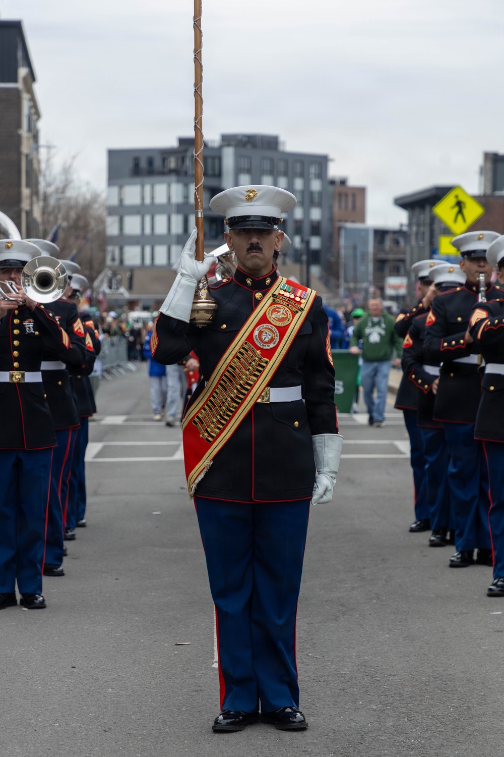 Parris Island Marine Corps Band Saint Patrick's Day Parade