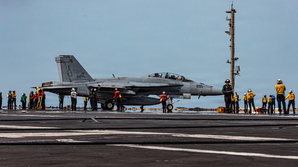 USS Gerald R. Ford (CVN 78) Conducts Flight Operations During Operation Epic Fury