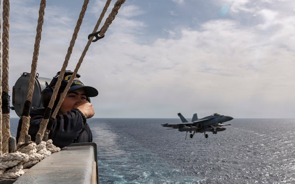 USS Gerald R. Ford (CVN 78) Conducts Flight Operations During Operation Epic Fury