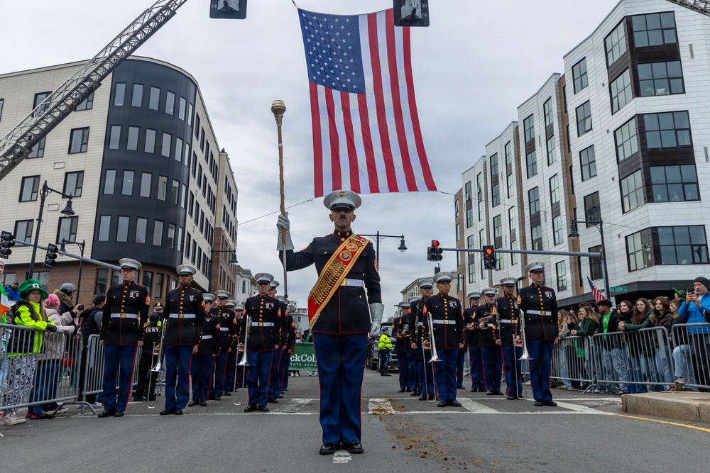Parris Island Marine Corps Band Saint Patrick's Day Parade
