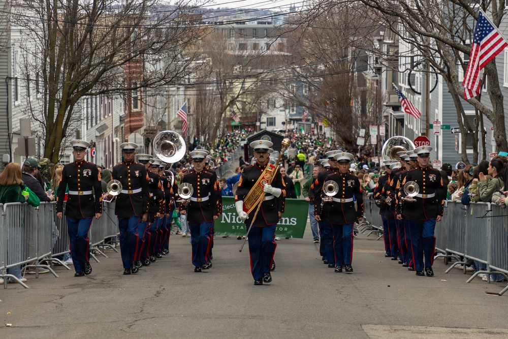 Parris Island Marine Corps Band Saint Patrick's Day Parade