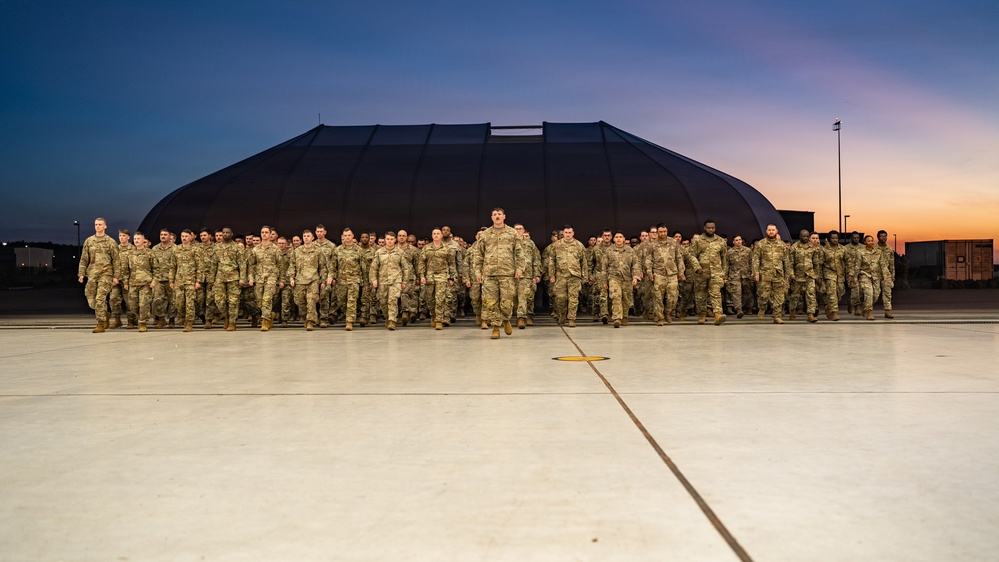 1ABCT Soldiers return home to Fort Riley