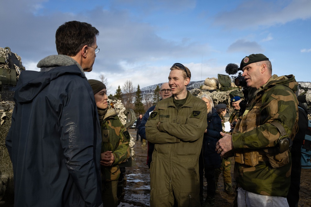 CORE26 | NATO Secretary General Visits NATO Allies and U.S. Marines During Arctic Exercise