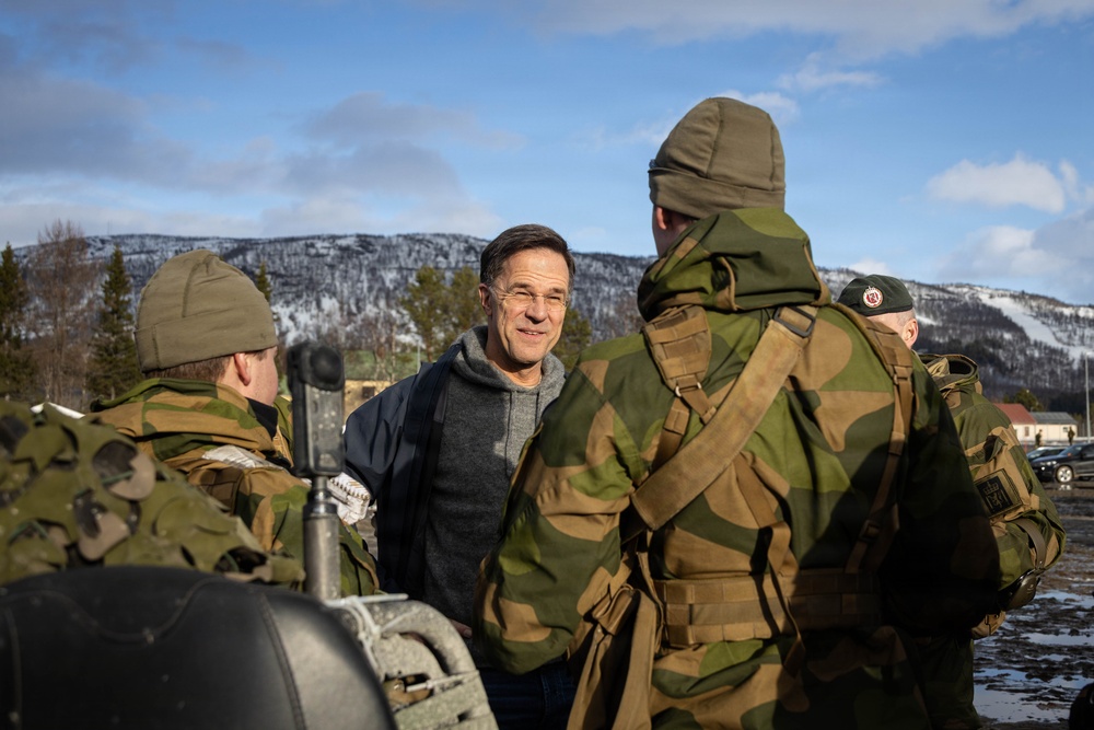 CORE26 | NATO Secretary General Visits NATO Allies and U.S. Marines During Arctic Exercise