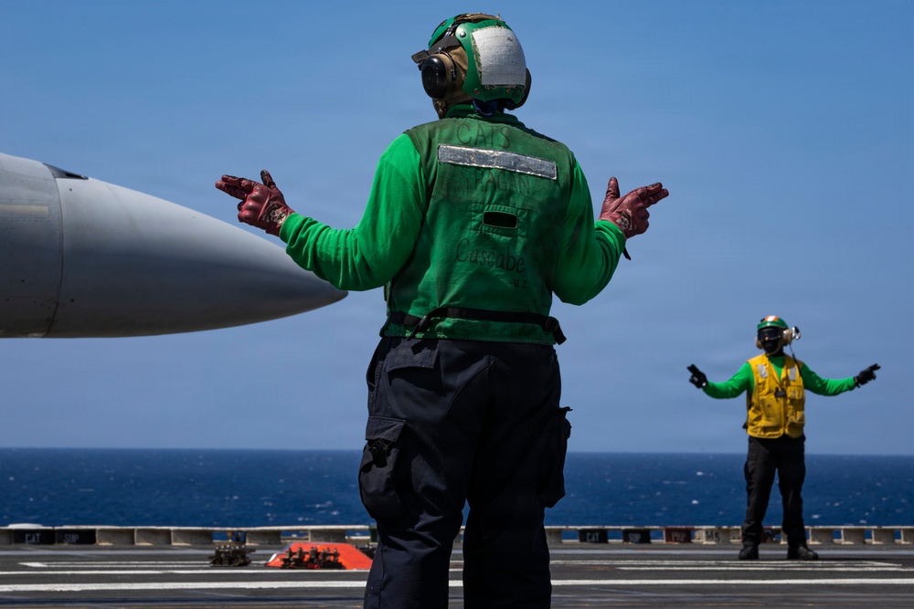 USS Gerald R. Ford (CVN 78) Conducts Flight Operations during Operation Epic Fury