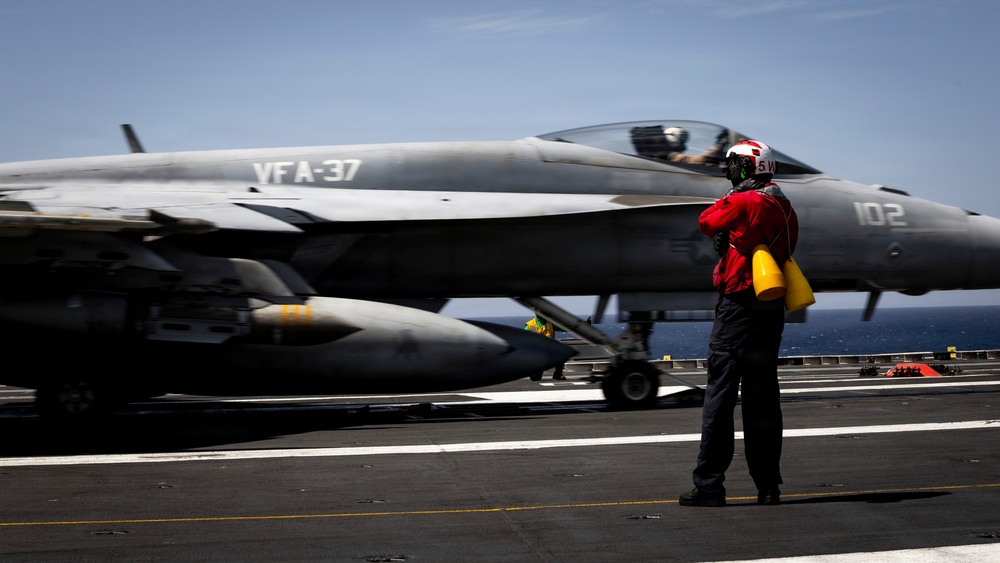 USS Gerald R. Ford (CVN 78) Conducts Flight Operations during Operation Epic Fury