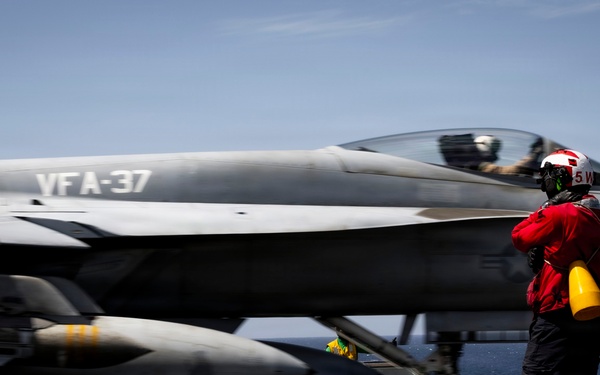USS Gerald R. Ford (CVN 78) Conducts Flight Operations during Operation Epic Fury