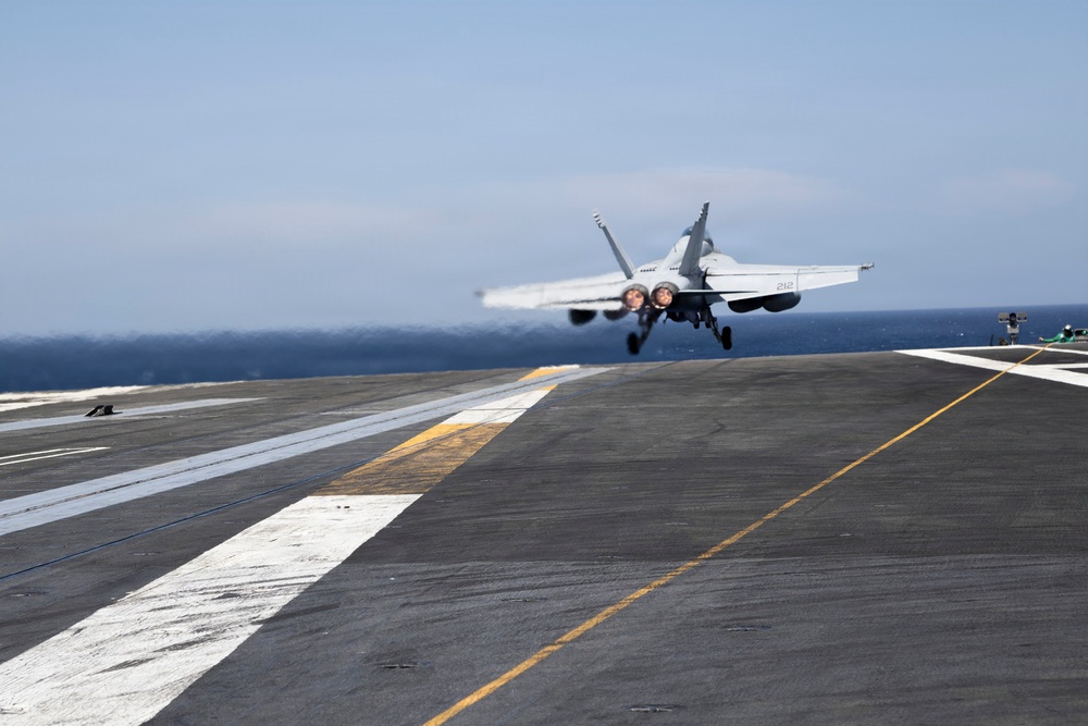 USS Gerald R. Ford (CVN 78) Conducts Flight Operations during Operation Epic Fury