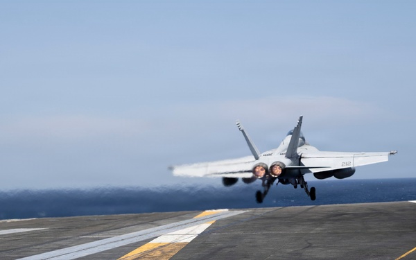 USS Gerald R. Ford (CVN 78) Conducts Flight Operations during Operation Epic Fury