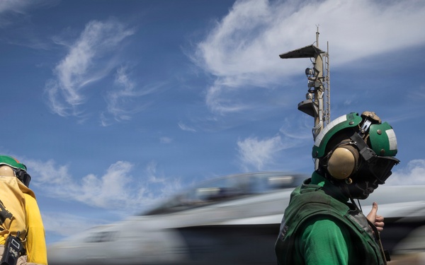 USS Gerald R. Ford (CVN 78) Conducts Flight Operations during Operation Epic Fury