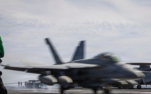 USS Gerald R. Ford (CVN 78) Conducts Flight Operations during Operation Epic Fury