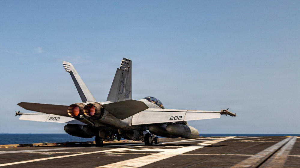 USS Gerald R. Ford (CVN 78) Conducts Flight Operations during Operation Epic Fury