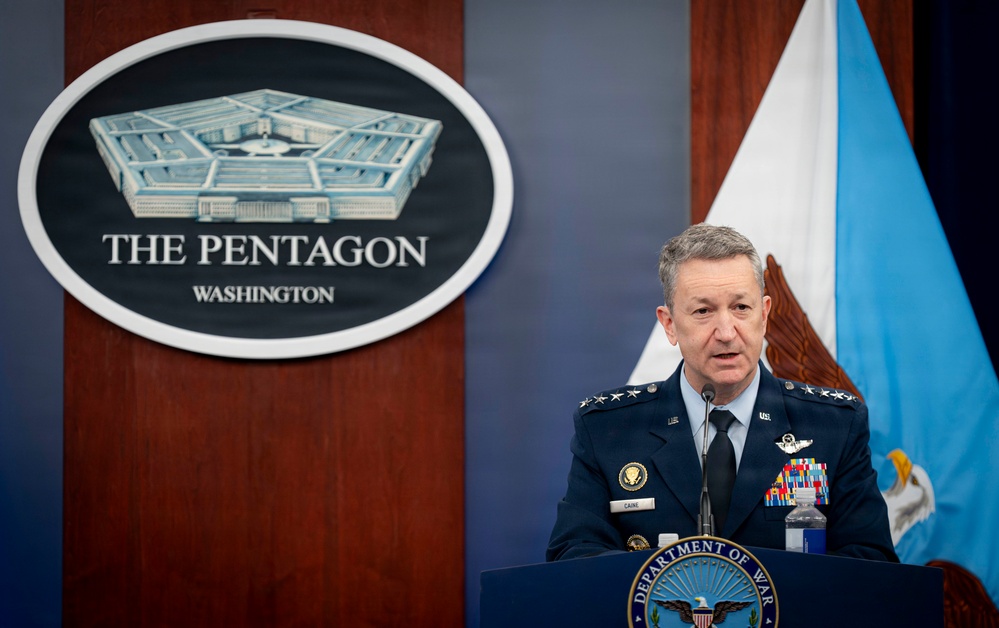 Operation Epic Fury Press Briefing