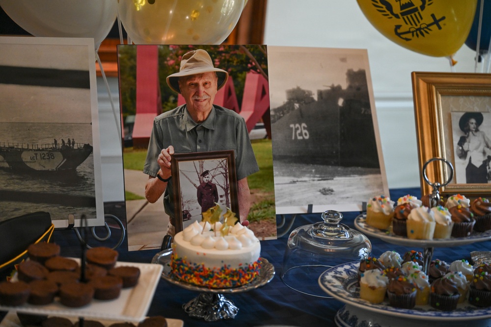 Centennial birthday parade honors WWII veteran