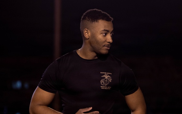 U.S. Marines with 1st CEB conduct Marine Corps Martial Arts Program
