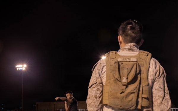 U.S. Marines with 1st CEB conduct Marine Corps Martial Arts Program