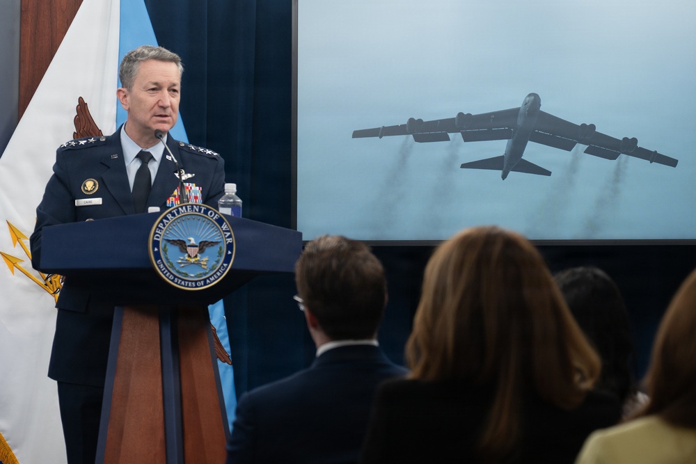 SW, CJCS Hold Operation Epic Fury Presser