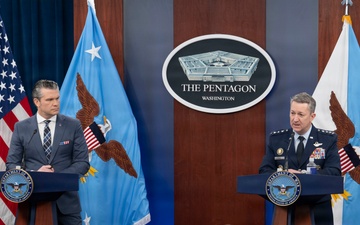 SW, CJCS Hold Operation Epic Fury Presser