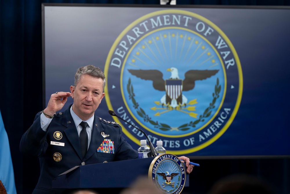 SW, CJCS Hold Operation Epic Fury Presser