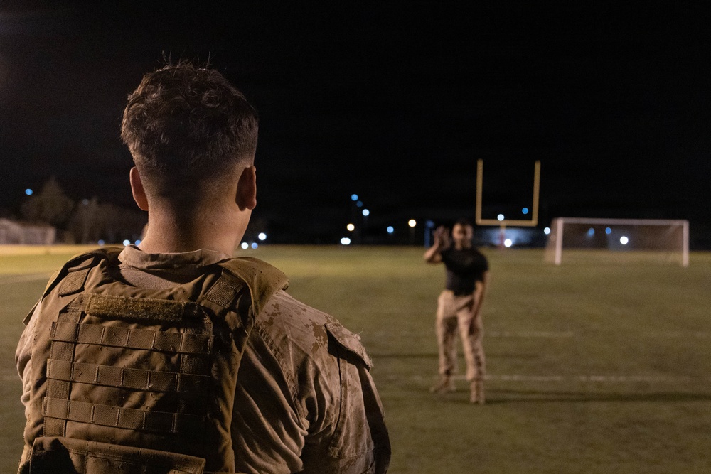 U.S. Marines with 1st CEB conduct Marine Corps Martial Arts Program