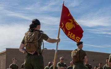 Fast Tracks, Big Blast: Marines with 7th Engineer Support Battalion and 1st Combat Engineer Battalion Participate in a Motivational Run and Competition PT