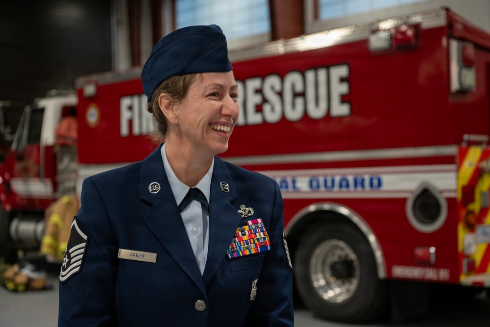 169th Civil Engineer Squadron conducts blues inspection