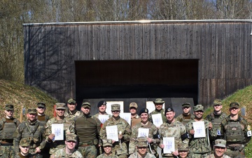 U.S. and German Forces Compete for Coveted Marksmanship Badge