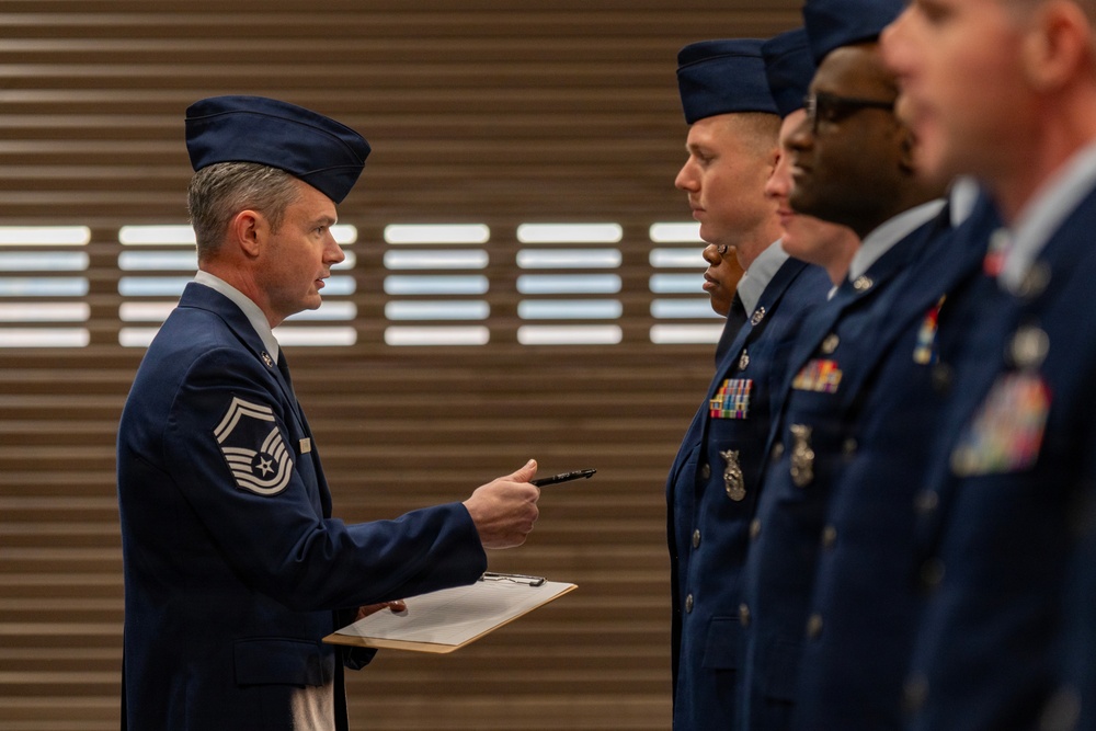 169th Civil Engineer Squadron conducts blues inspection