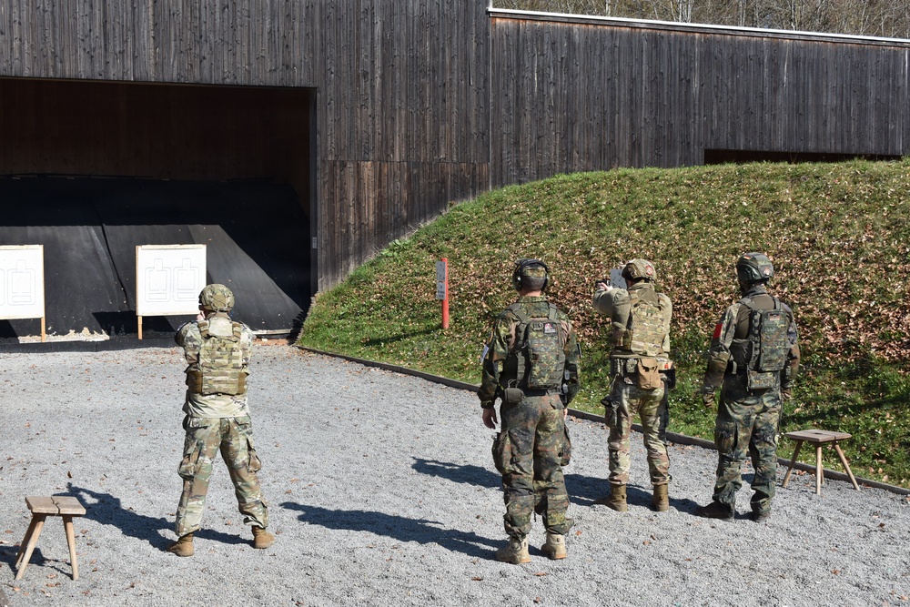 U.S. and German Forces Compete for Coveted Marksmanship Badge