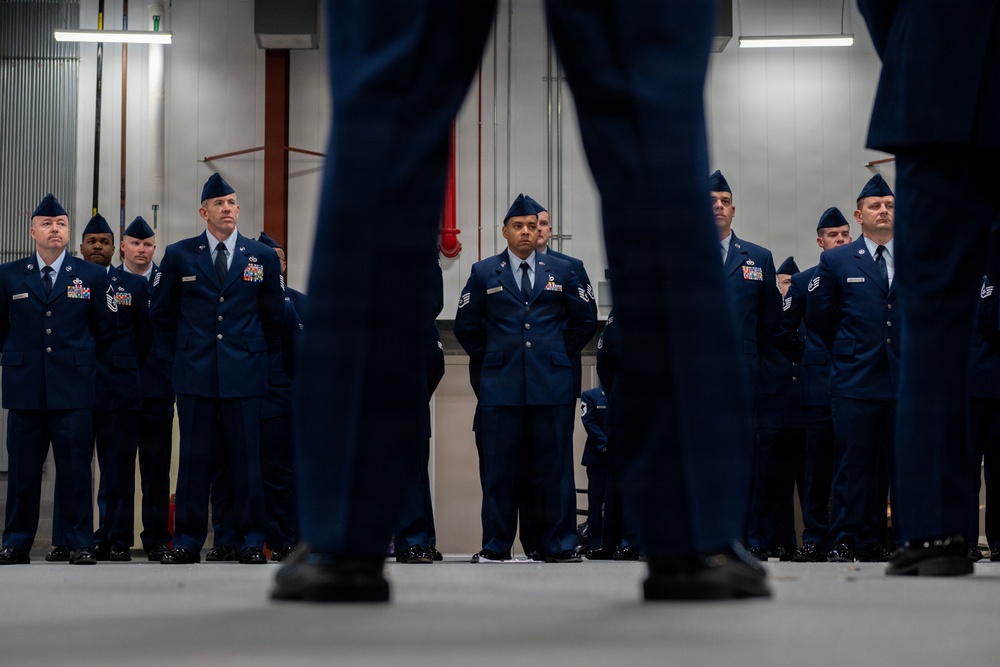 169th Civil Engineer Squadron conducts blues inspection