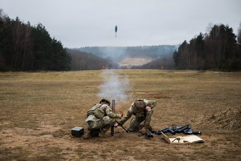 2d Cavalry Regiment Best Mortar Competition