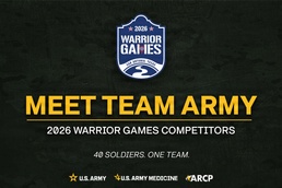 Army Recovery Care Program announces Team Army for 2026 Warrior Games