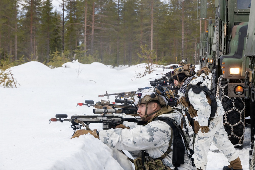 CORE 26 | A New Era of Partnership: Logistics Marines Support Infantry During Arctic Exercise in Finland