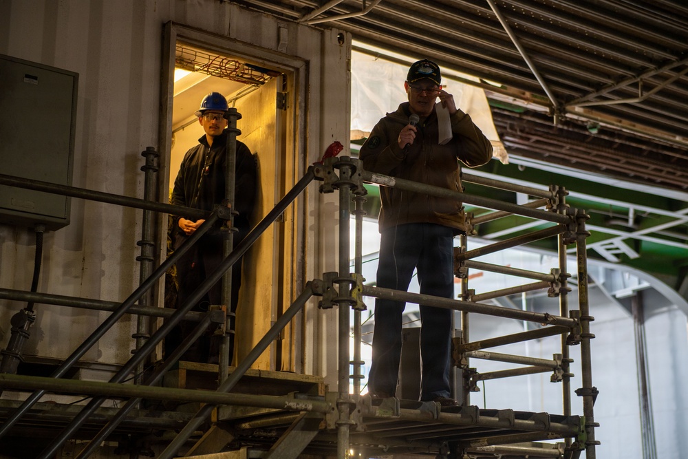 USS John C. Stennis (CVN 74) All Hands Call