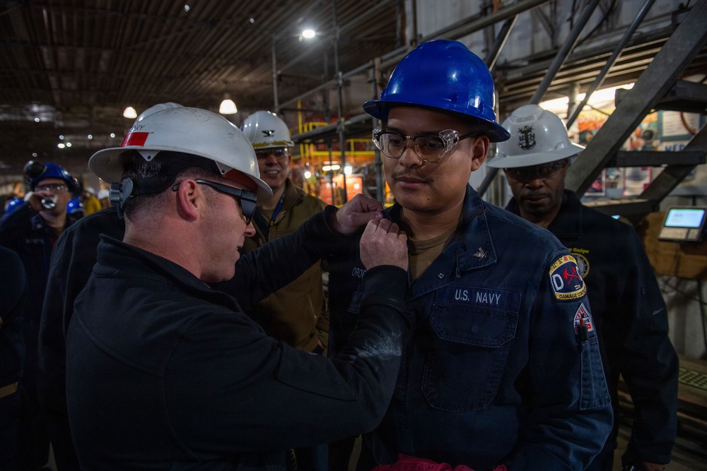 USS John C. Stennis (CVN 74) All Hands Call
