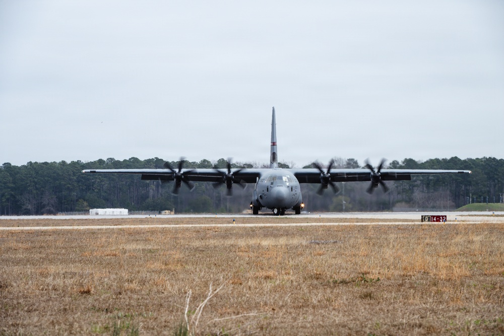 Rhode Island Air National Guard arrives at McEntire JNGB