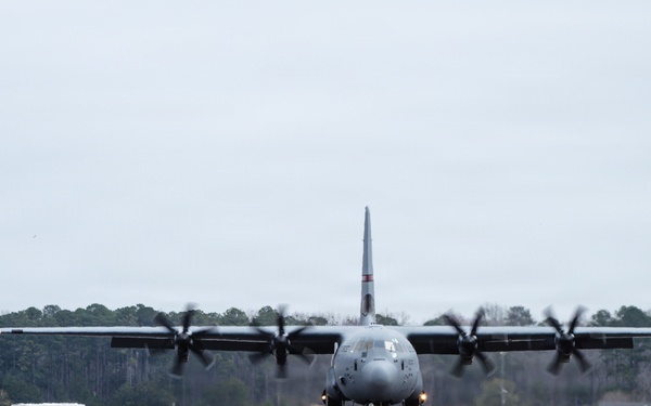 Rhode Island Air National Guard arrives at McEntire JNGB