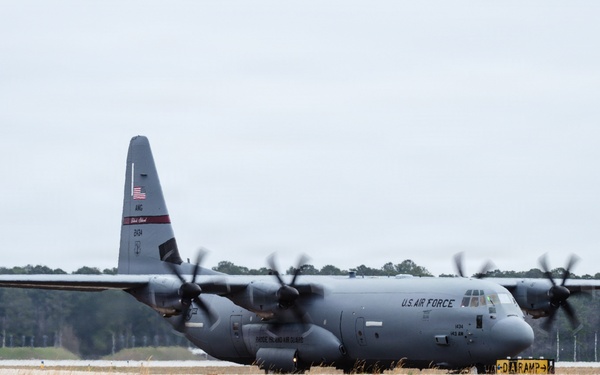 Rhode Island Air National Guard arrives at McEntire JNGB