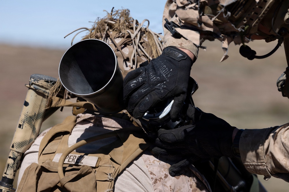 U.S. Marines with 3rd LAR integrate MMSP into live-fre exercise during NTC 26-05