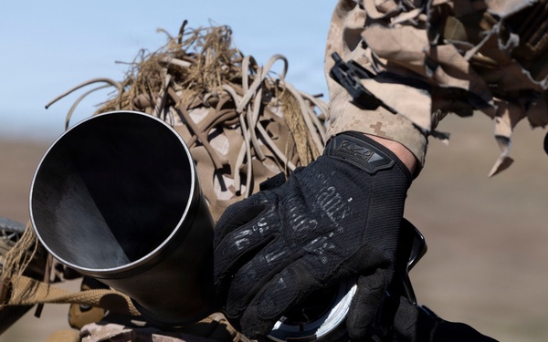 U.S. Marines with 3rd LAR integrate MMSP into live-fre exercise during NTC 26-05