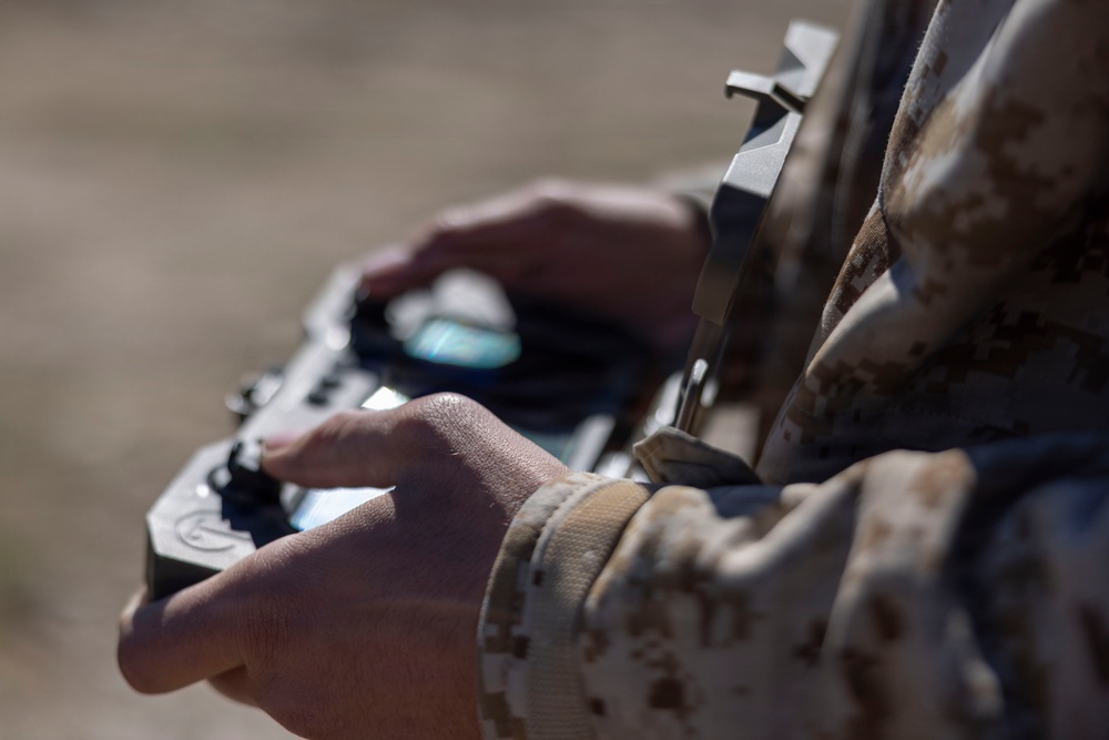 U.S. Marines with 3rd LAR integrate MMSP into live-fre exercise during NTC 26-05