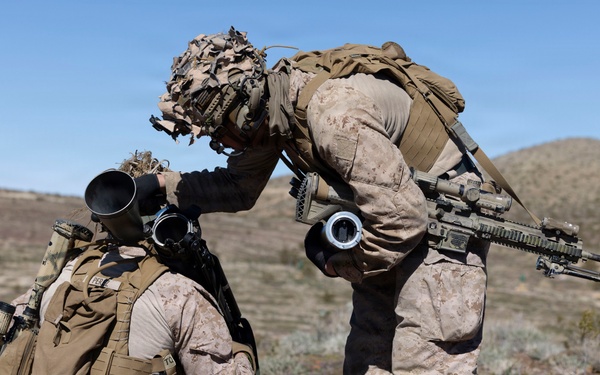 U.S. Marines with 3rd LAR integrate MMSP into live-fre exercise during NTC 26-05
