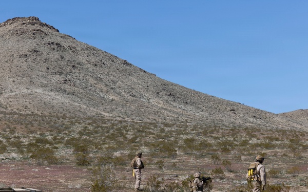 U.S. Marines with 3rd LAR integrate MMSP into live-fre exercise during NTC 26-05