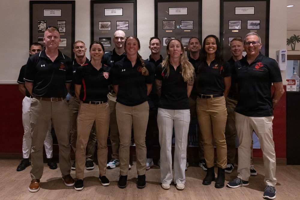 Runners prepare for Mojave Half-Marathon on the Combat Center