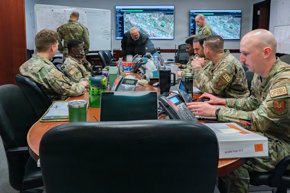 Airmen Restore F.E. Warren AFB After High Winds