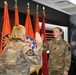 Brig. Gen. Wiersgalla administers oath of office to Cpt. Abigail Bloom